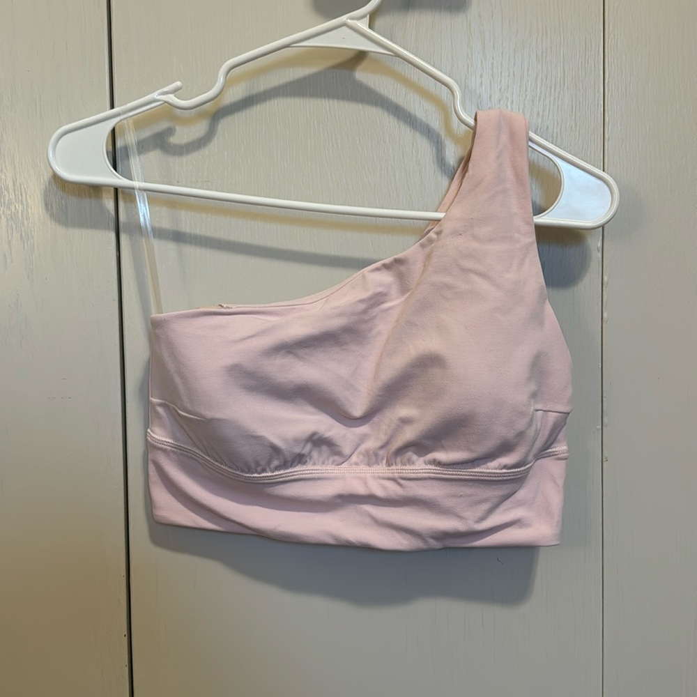 lulu lemon one shoulder sports bra